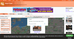 Desktop Screenshot of mapofpoland.pl