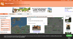 Desktop Screenshot of mapofpoland.net
