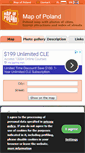 Mobile Screenshot of mapofpoland.net